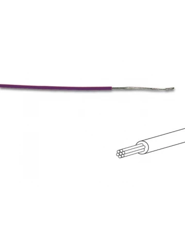 Fil de c,_blage - ,,¸ 1 4 mm - 0 2 mm,,² - multibrin - violet