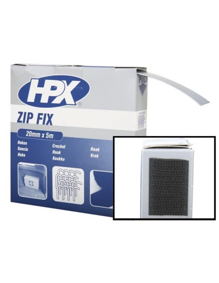 Hpx - ruban autoagrippant (crochets) - 20mm x 5m