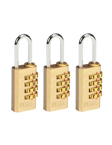 Jeu de 3 cadenas a combinaison 20 mm