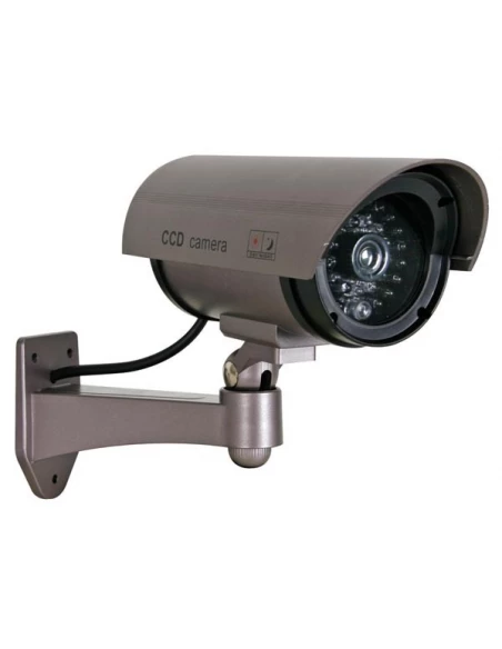 Caméra bullet factice avec led rouge