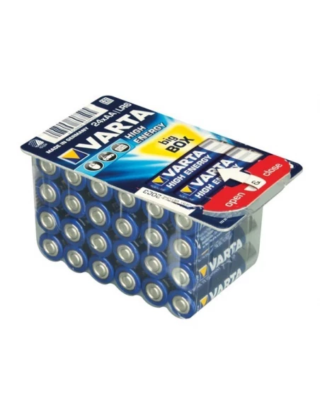 Pile Varta Longlife Power Aa - Lr06 Boite 24 Unit Ø14,5x50,5mm