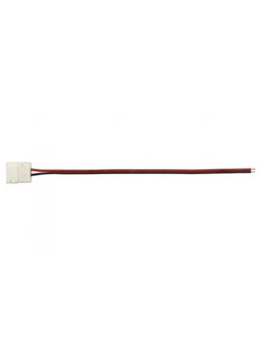 Cable avec 1 connecteur push pour bande à led flexible - 8 mm - 1 couleur