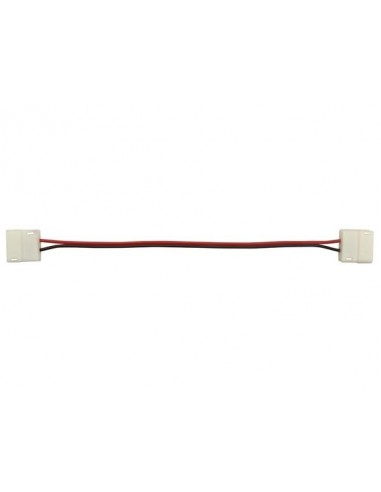 Cable avec connecteurs push pour bande à led flexible - 8 mm - 1 couleur