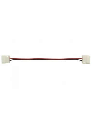 Cable avec connecteurs push pour bande à led flexible - 8 mm - 1 couleur