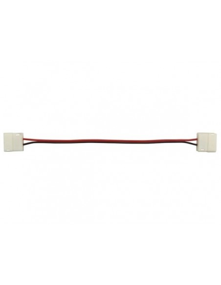 Cable avec connecteurs push pour bande à led flexible - 8 mm - 1 couleur