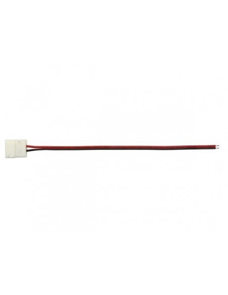 Cable avec connecteur push pour bande à led flexible - 10 mm - 1 couleur