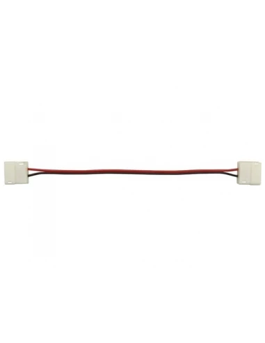 Cable avec connecteurs push pour bande à led flexible - 10 mm - 1 couleur