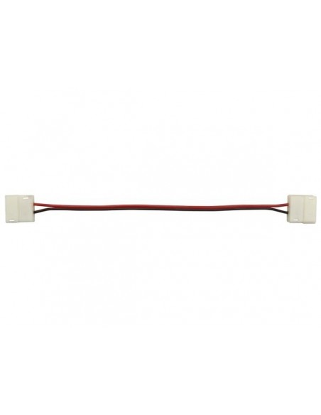 Cable avec connecteurs push pour bande à led flexible - 10 mm - 1 couleur