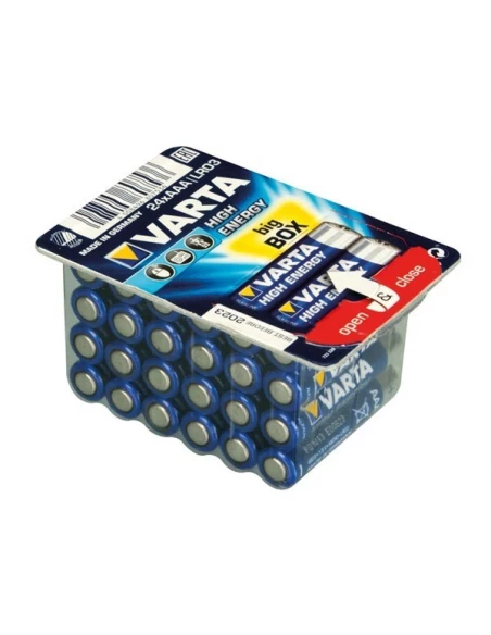 Pile Varta Longlife Power Aaa - Lr03 Boite 24 Unit Ø10,5x44,5mm