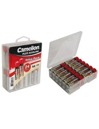 Alcaline aa / lr6 1,5v-2800mah (24 pcs/boîte en plastique)