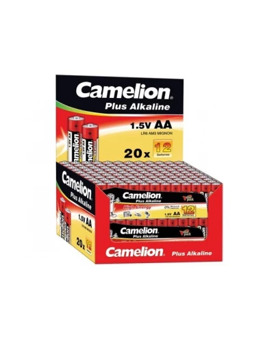 12 piles alcalines aa/lr6 1 5v-2800mah