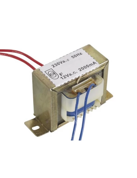 Transformateur chassis ouvert 24va 1 x 12v 2000ma
