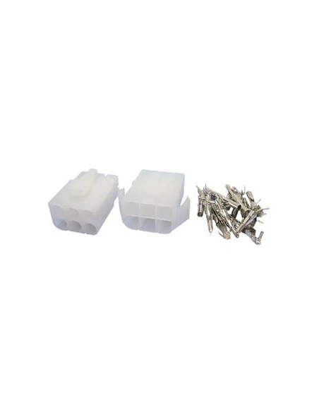 Jeu de connecteurs multifonctions 6 2mm / 2 x 3 poles