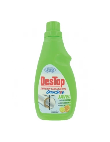 Entretien canalisations javel-flacon 750 ml