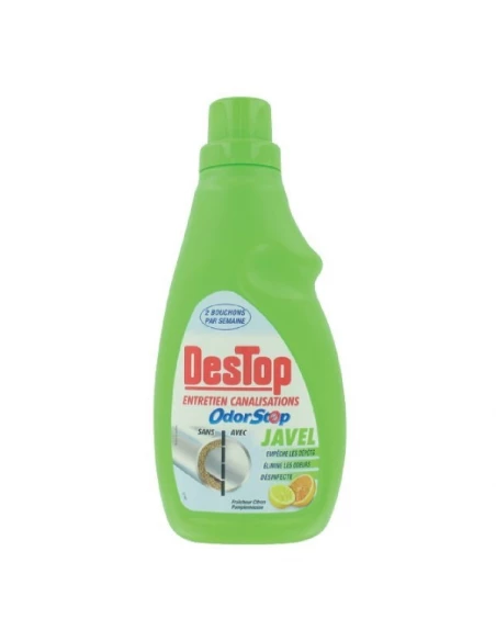 Entretien canalisations javel-flacon 750 ml