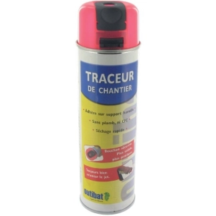 Traceur bombe 500ml rouge