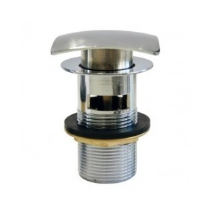 Bonde de lavabo design carre avec trop plein