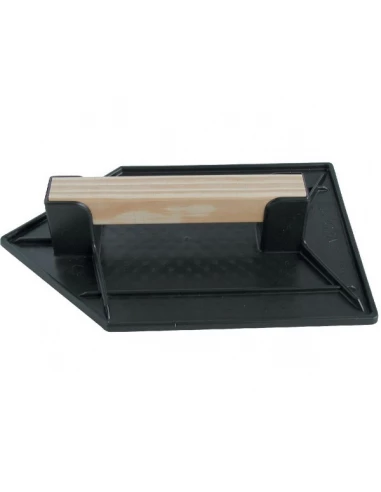 Taloche plastique noire triangulaire 18 x 27cm - OUTIBAT