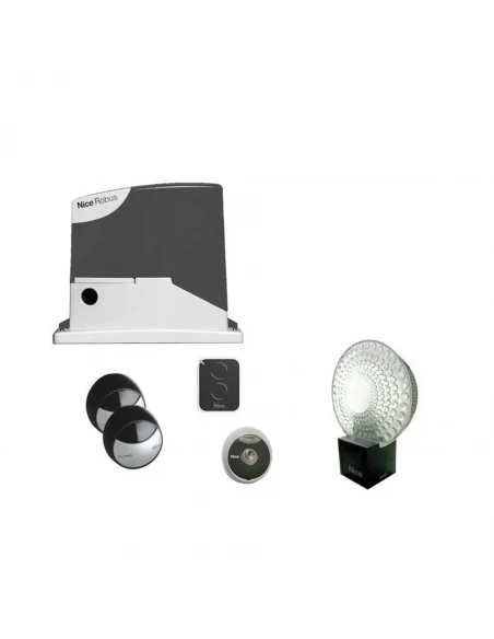 Nice robuskit 400 kg, automatisme de portail coulissant