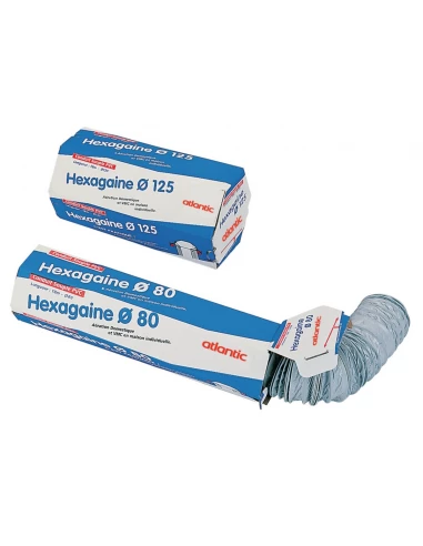 Gaine vmc souple pvc ø80 mm longueur 18 mêtres