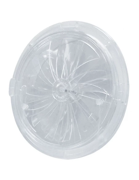 Grille d'aération pour fenêtre transparente