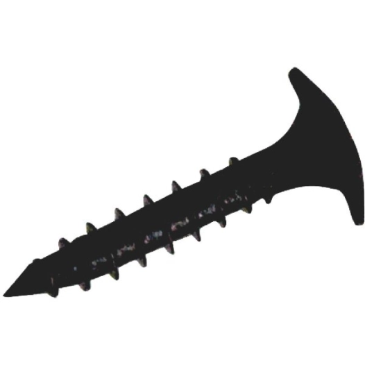 Vis spéciale penture tête ronde étoilée acier zingué noire 6 x 30 mm 50 pc(s)