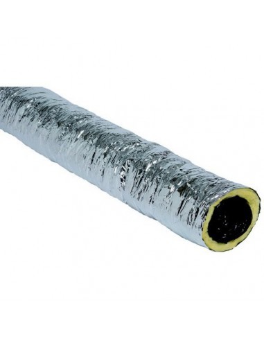 Gaine vmc aluminisé isolée 25mm ø160 mm - 3 mêtres - ALDES