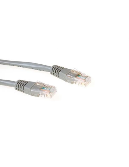 ewent - cable réseau u/utp - cat5e - connecteur 8p8c vers connecteur 8p8c / cca / / gris / 0 5 m