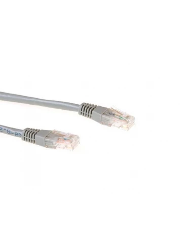 Ewent - cable réseau u/utp - cat6 - connecteur 8p8c vers connecteur 8p8c / cuivre / / gris / 5 m / m-m