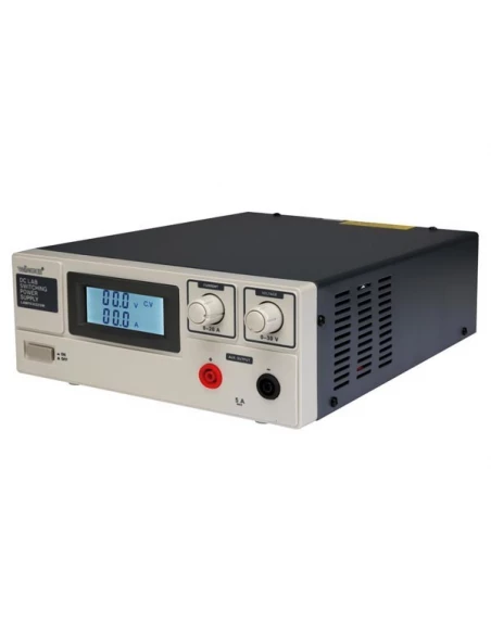 Alimentation de laboratoire à découpage 0-30 vcc / 0-20 a max / avec afficheur lcd