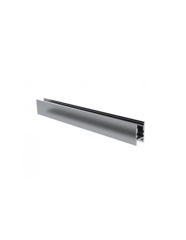 Alu-swiss - profilé en aluminium pour ruban led - étroit 6-8 mm - aluminium anodisé - argent - 2 m