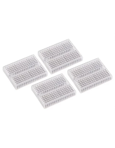 Jeu de mini platines d'expérimentation - 170 points de connexion - 4 pcs
