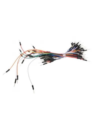 Jeu de c,bles de raccordement - 1 broche male/male (65 pcs)