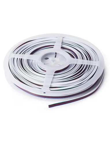 4-conductor rgb wire (white, green, red & blue) for chl series (25m)