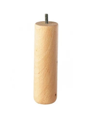 Pied cylindrique de lit 200 x 60 h x ø mm
