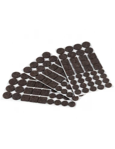 Patin adhésif assortiment marron