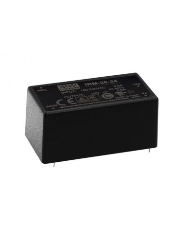 Mean well - 20 w single output encapsulated type - 24 v