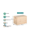 Coffre De Pin Dinamic 80x40x50cm Astigarraga