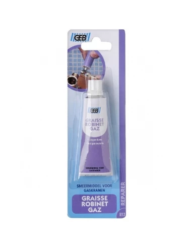 Graisse pour robinet de gaz tube 20 g - GEB