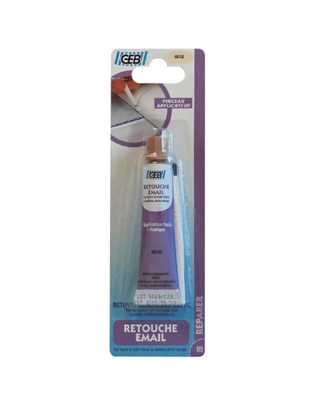 Retouche pour surfaces émaillées 1 tube 20 ml beige