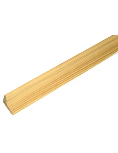 10 Corniche bois classique en pin 30x30 - Longueur 2.00 m