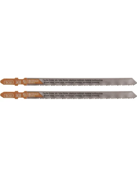 Lame de scie sauteuse métaux matériaux accroche en t 132 1 - 1,6 mm