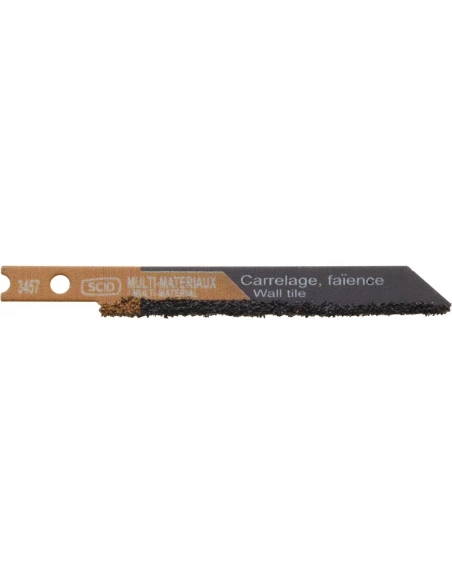 Lame de scie sauteuse carrelage accroche en u 75 grit 30 mm