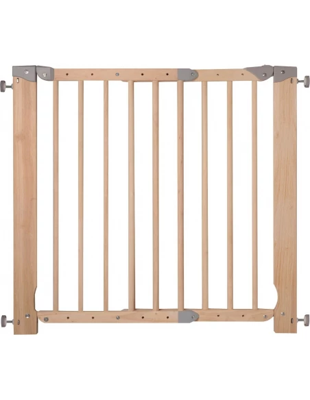 Barrière de sécurité amovible en bois réglable de 70 à 103 centimètres – NORDLINGER