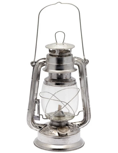 Lampe à pétrole avec mèche tempête ambiance 28cm - CAO camping