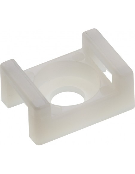 Embase pour colliers de serrage Fixation polyvalente 6mm - Dhome