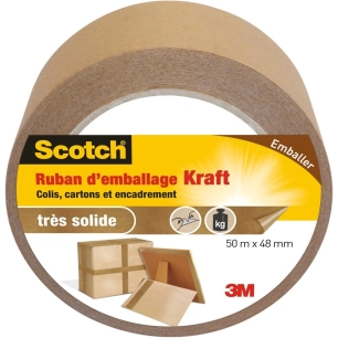 Ruban adhésif d'emballage 50 x 48