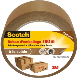 Ruban adhésif emballage 100 x 48