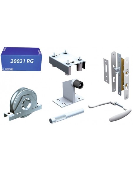 Kit garniture pour portail manuel sur roulement au sol 800 kg 20021 rg