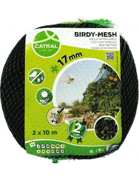 Filet Anti-Oiseaux Tricoté Catral Protection durable contre les oiseaux nuisibles - Catral